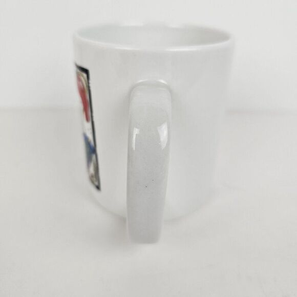 Vintage Linyi Ceramic Coffee Cup Mug Texas Western Cowboy Cowgirl Rodeo Ranch - Picture 3 of 12